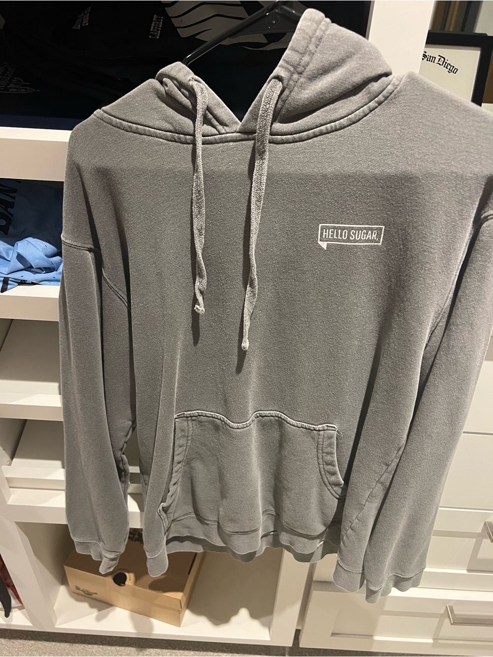 Hello Sugar Gray women’s  Hooded Sweater